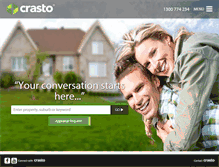 Tablet Screenshot of crasto.com.au